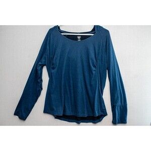REI XL womens coolmax running hiking shirt hoodie pullover athletic athleisure